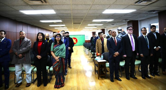 জাতিসংঘে বাংলাদেশ স্থায়ী মিশনে বিজয় দিবস উদযাপন